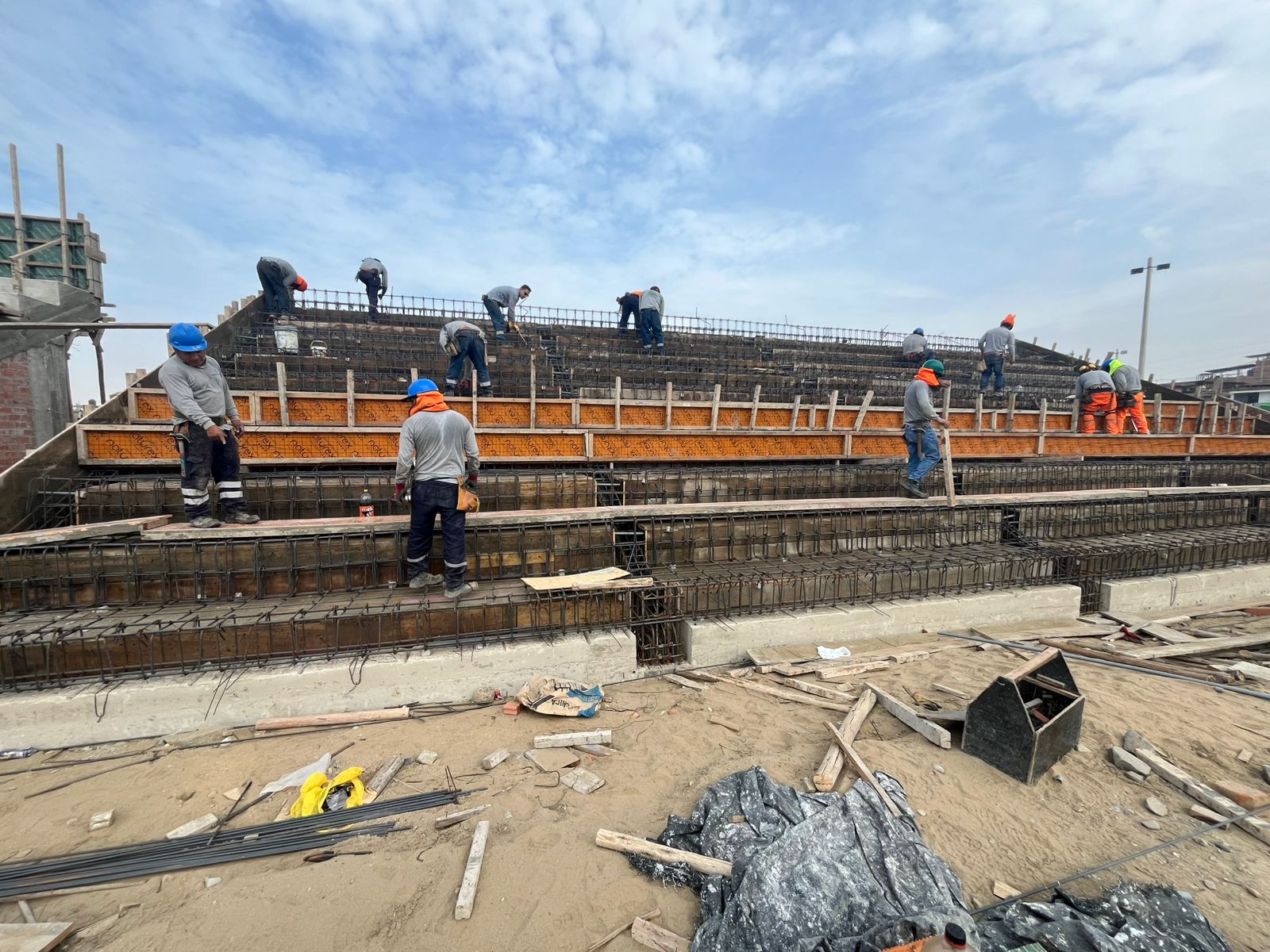 obra soltelec La Bombonera